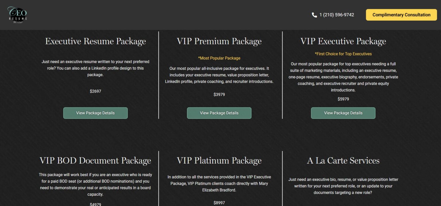 CEO Resume Writer Review [Cost + Customer Reviews] CEO Resume Writer